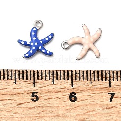 304 Stainless Steel Enamel Charms&nbsp;STAS-Q363-14I-P