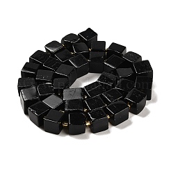 Natural Black Tourmaline Beads Strands&nbsp;G-G053-B08-01