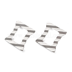 Non-Tarnish 304 Stainless Steel Stud Earring Findings&nbsp;STAS-P357-02P