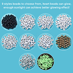 504Pcs Bead with Letter Kit for DIY Jewelry Making&nbsp;DIY-PH0005-52