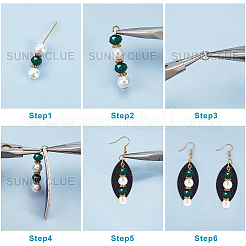 DIY Dangle Earring Making Kits&nbsp;DIY-SC0016-85