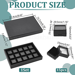Rectangle Paper Loose Diamond Organizer Trays&nbsp;CON-WH0095-80A