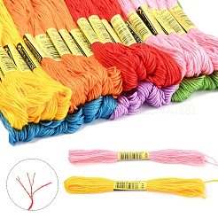 7 Sets 7 Colors Cotton Crochet Threads&nbsp;OCOR-FS0001-02B