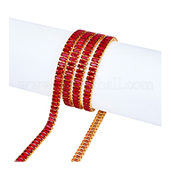 1M Brass Rhinestone Cup Chains&nbsp;CHC-PH0001-27B