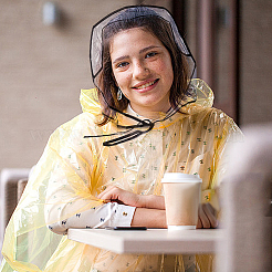 Plastic Rain Bonnets&nbsp;AJEW-WH0419-75A