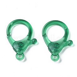 透明アクリルカニカン  ミックスカラー  35.5x25x6mm  穴：3.5mm&nbsp;X-TACR-T023-01C