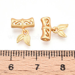 Brass European Dangle Charms&nbsp;KK-B110-03G