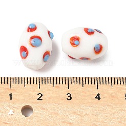 Handmade Lampwork Bumpy Beads&nbsp;LAMP-U004-04A