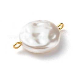 Eco-Friendly ABS Plastic Imitation Pearl Beads Link&nbsp;PALLOY-JF00825