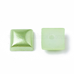 ABS Plastic Imitation Pearl Cabochons&nbsp;SACR-R748-6x6mm-Z7