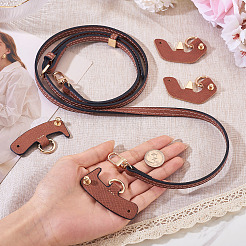 Flat PU Leather Webbing Bag Straps&nbsp;FIND-TA0007-93