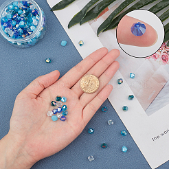 DIY AB Color Plated Bead Stretch Bracelet Making Kits&nbsp;DIY-SC0001-39