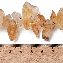 Heated Natural Citrine Beads Strands&nbsp;G-L650-J01-01