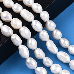 Natural Cultured Freshwater Pearl Beads Strands&nbsp;PEAR-N014-08F