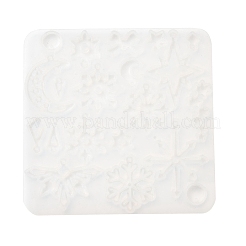 Snowflake Series DIY Silicone Ornaments Pendant Molds&nbsp;SIMO-R012-03B