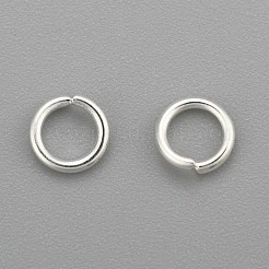 304ステンレススチールオープン丸カン  ラウンド  銀  21ゲージ  4x0.7mm  内径：2.6mm&nbsp;STAS-H380-10S-G