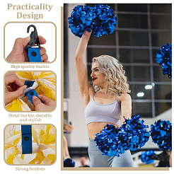 5Pcs 5 Colors Polyester Pom Pom Holder Straps for Cheerleading Accessories&nbsp;AJEW-FG0007-75