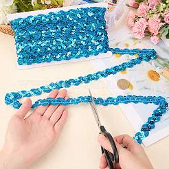 2Pcs Polyester Paillette Beads&nbsp;OCOR-CP0001-31C