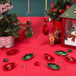 DIY Christmas Themed Cone Suncatcher Making Kits&nbsp;DIY-SP0001-35