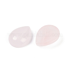 天然石ローズクォーツカボション  ティアドロップ  20~20.5x15~15.5x6.5~7mm&nbsp;G-H094-01A-07