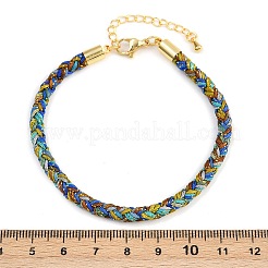 4MM Braided Nylon Cord Bracelets&nbsp;FIND-A057-01G-02