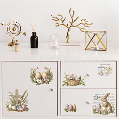 3 Sheets 3 Styles PVC Waterproof Decorative Stickers&nbsp;DIY-WH0404-593