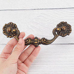 Alloy Pull Drop Handles&nbsp;FIND-WH0148-254