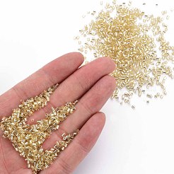 ガラス竹ビーズ  銀並ぶ  淡いチソウ  1.8~2.2x1.8~2mm  穴：0.8~0.9mm  約15000個/ポンド&nbsp;SEED-S032-08A-22