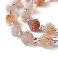 Natural Sunstone Beads Strands&nbsp;G-J390-A01