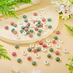 100Pcs Large Hole Resin European Beads&nbsp;OPDL-TA0001-06C
