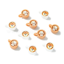 40Pcs 2 Colors Resin Mug with Cute Dog Display Decoration&nbsp;RESI-CJ0005-38