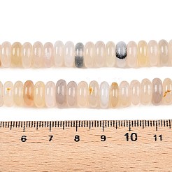 Natural White Agate Beads Strands&nbsp;G-T138-60