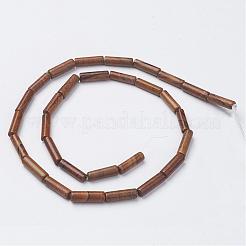 Natural Wood Lace Stone Wooden Jasper Beads Strands&nbsp;G-G968-F10