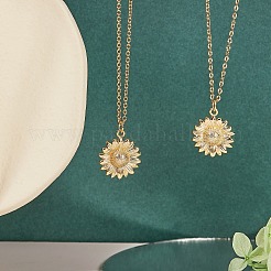 真鍮製ペンダント5個  長持ちメッキ  花  18KGP本金メッキ  21x18x4.5mm  穴：3mm  丸カン：5x0.8ミリ&nbsp;KK-SZ0004-39