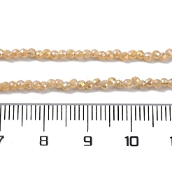 Transparent Electroplate Glass Beads Strands&nbsp;LS-EGLA-H107-01A-AB08