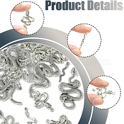 32Pcs 6 Styles Tibetan Style Alloy Pendants&nbsp;FIND-FS0003-79