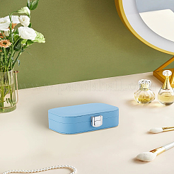 PU Leather Jewelry Storage Box&nbsp;CON-WH0085-125D