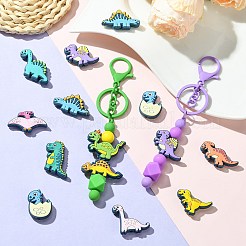 24Pcs 12 Styles Silicone Focal Beads&nbsp;SIL-CJ0002-35