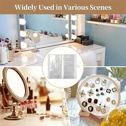 84 Pockets Rectangle Photo Albums for Jewelry Storage&nbsp;AJEW-YWC0001-10