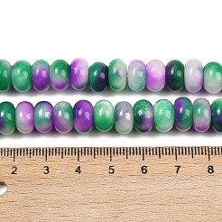 Dyed Natural White Jade Beads Strands&nbsp;G-G107-A25-01