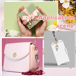 12Pcs 6 Styles Alloy Enamel Pendant Decorations&nbsp;HJEW-ME00091