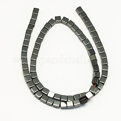 Non-magnetic Synthetic Hematite Beads Strands&nbsp;G-S079-4mm