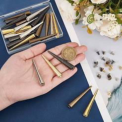 24Pcs 4 Colors Alloy Rivets Set&nbsp;FIND-WR0011-61