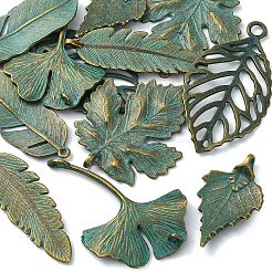 12Pcs 6 Styles Tibetan Style Alloy Pendants&nbsp;FIND-YW0011-52