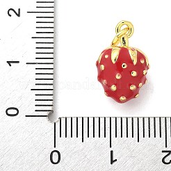 Brass Enamel Pendants&nbsp;LS-KK-S511-01B-G