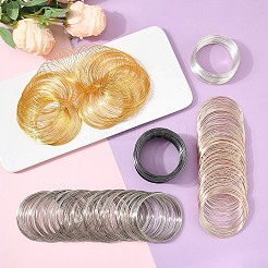 200 Circles Steel Memory Wire&nbsp;TWIR-YW0001-05G