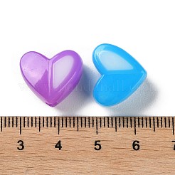Two Tone Opaque Acrylic Beads&nbsp;X-SACR-I005-05D