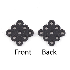 PU Leather Fabric Beads&nbsp;FIND-T020-070
