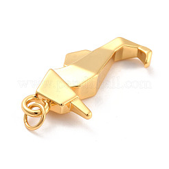Rack Plating Brass Pendants&nbsp;KK-B052-03G