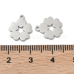 304 Stainless Steel Charms&nbsp;STAS-P433-01B-P